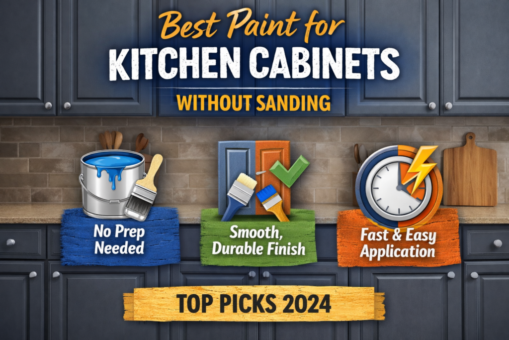 Best Paint for Kitchen Cabinets Without Sanding