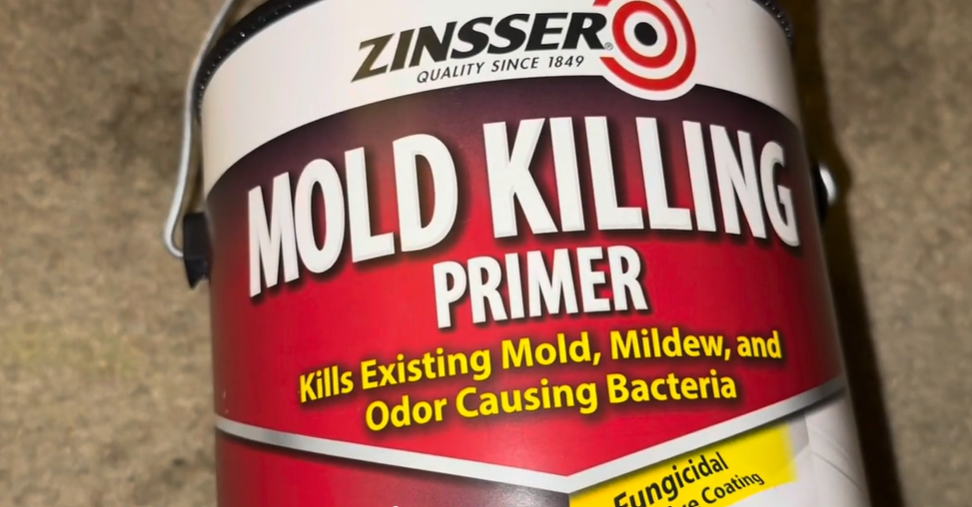Does Zinsser Mold Killing Primer Block Stains