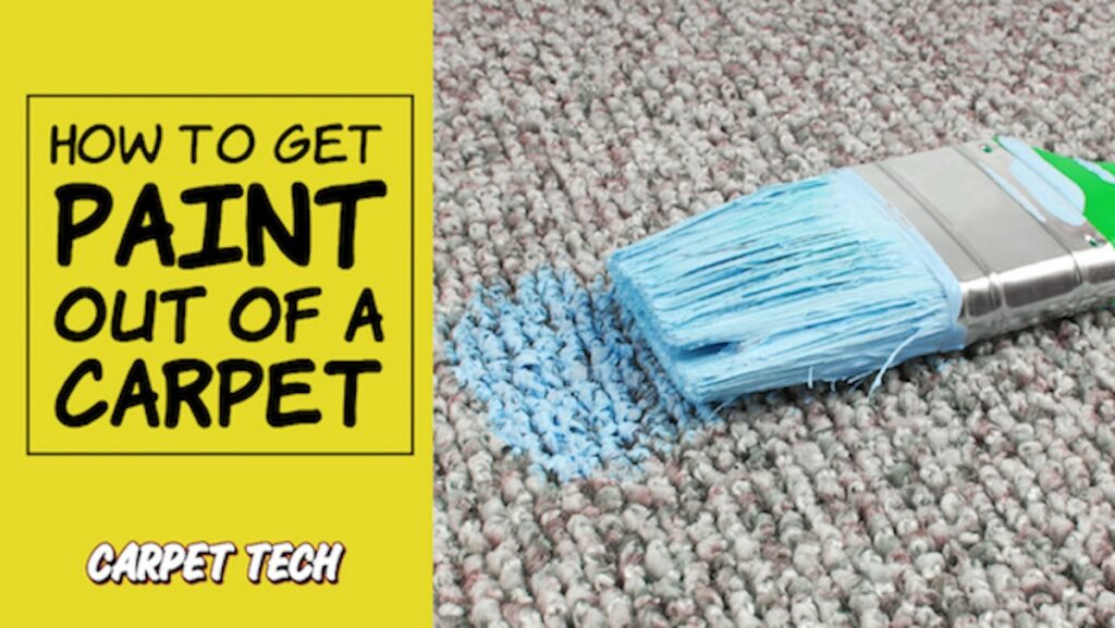 How To Get Emulsion Paint Out Of Carpet?