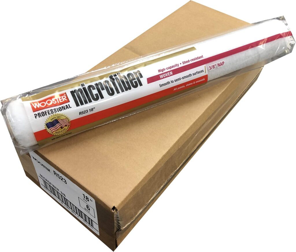 What is considered a low nap paint roller