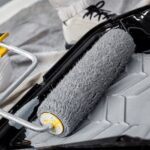 What size roller do professional painters use