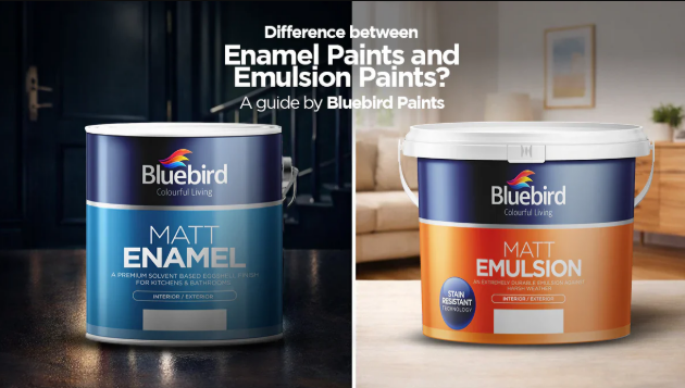 Emulsion Paint vs Enamel