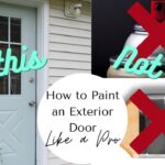 How to Paint a Metal Front Door Without Removing It