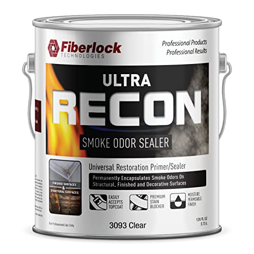 Fiberlock Ultra Recon Smoke Odor Sealer, 1 Gallon