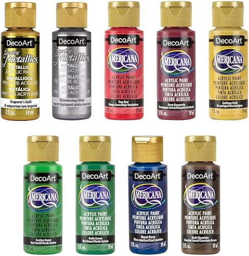 Best Paint for Christmas Ornaments