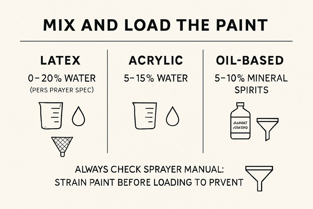 How to Thin Latex Paint for Spray Gun