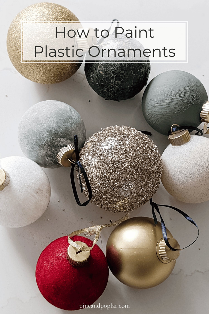 Best Way to Paint Christmas Ornaments