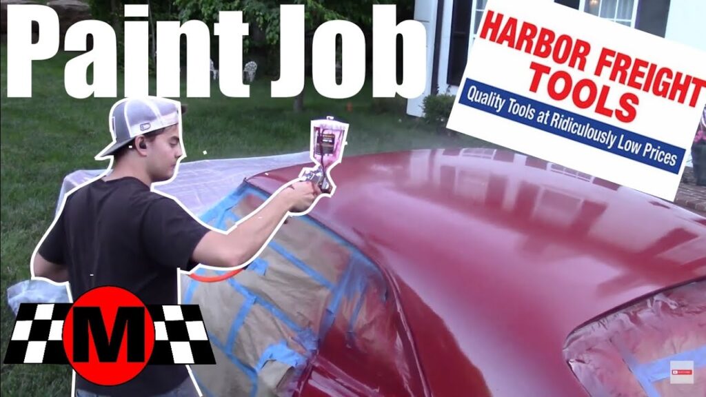 How To Paint A Car With Harbor Freight Spray Gun